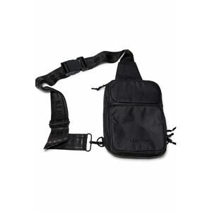 Kenneth Cole REACTION Ryder Coated Polyester Tech Crossbody Bag, Black